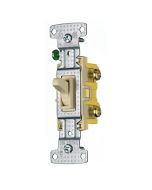 HUBRS115I RESI TOG SWITCH, SP, 15A 120V, IV