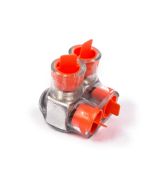 T-BCSB-2/0-2-S CLEAR INSUL. MULTI-TAP,2-POS,1-SIDE