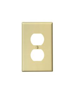 LEVPJ8 BROWN MIDWAY 1 GANG DUPLEX RECEPTACLE PLATE