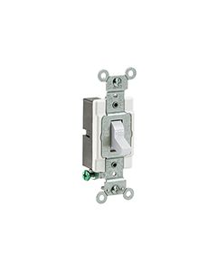 LEVCS120-2W SP 20A 277V WHITE AC SWITCH