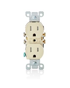 LEVT5320-I 15A-125V TR DUPLEX RCPT