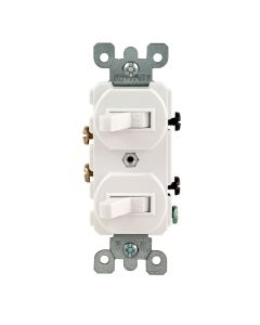 LEV5224-2W LEV COMBO-2SP 15A SWITCH W/GND