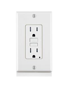 LEVGFTR1-W 15A 125V SLIM TR GFCI