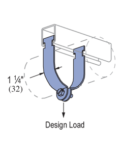 POWPS-1100-AS-2-EG 2-IN RIGID POWERSTRUT CLAMP