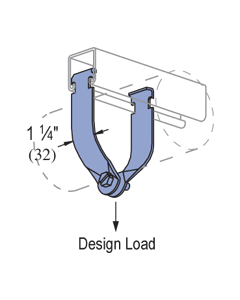 POWPS-1100-AS-3-EG 3-IN RIGID POWERSTRUT CLAMP