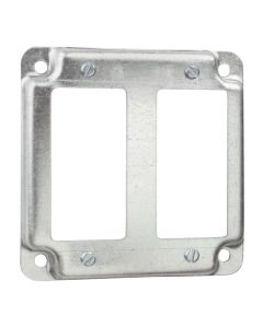 S-CRS17CC 4"COVER FOR 2 GF RECEPTACLES