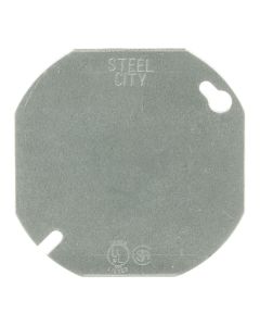 S-C54C1 STL-CTY 4RND FLAT BLANK COVER