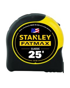 DEW33-725 STANLEY 25' FATMAX TAPE MEASURE 14' STANDOUT