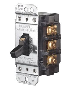 HUBHBL7810D 3POLE 30A 600V SWITCH